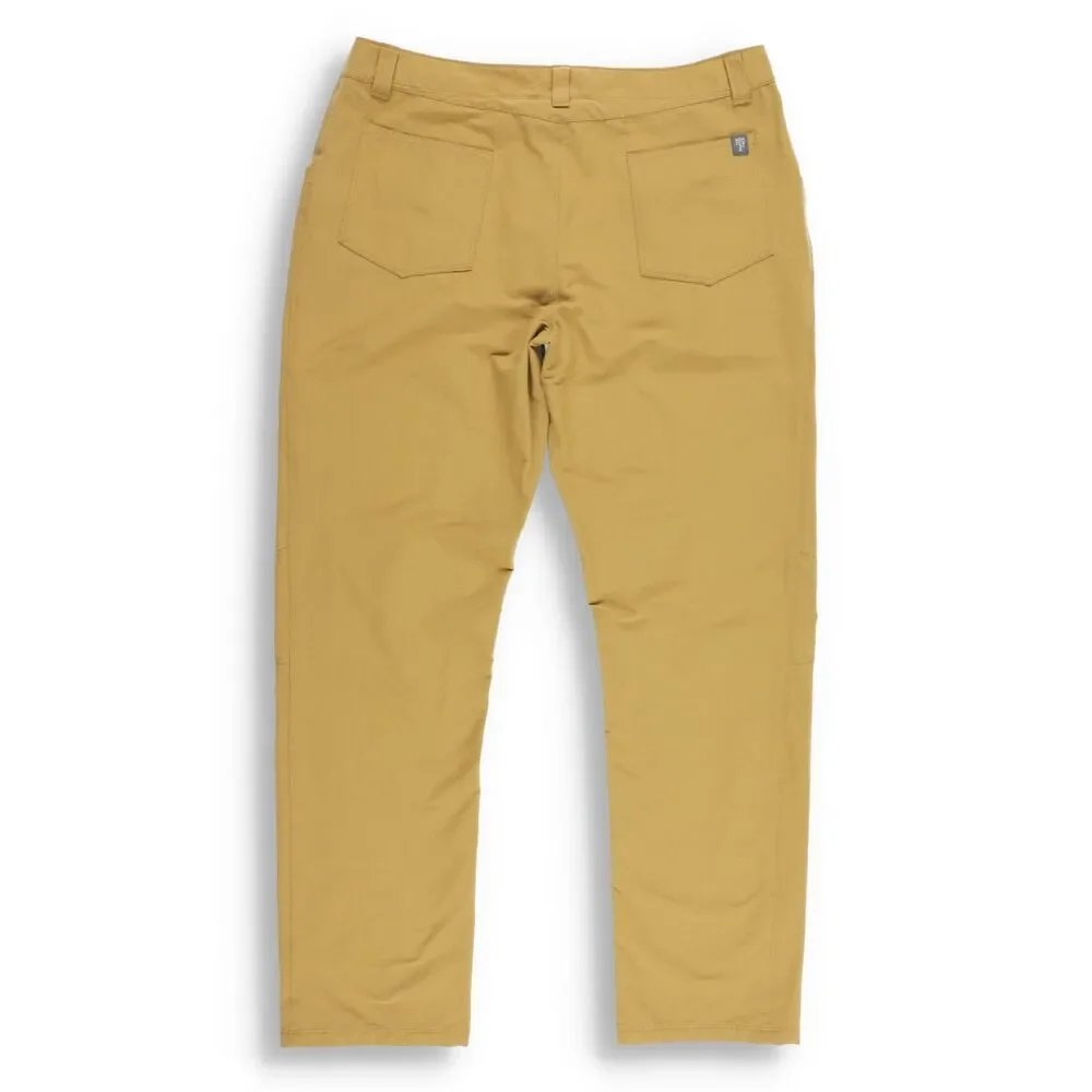 The North Face Retrac Pants Dijon Brown Hiking Stretch NF0A33JT Men's Size 32